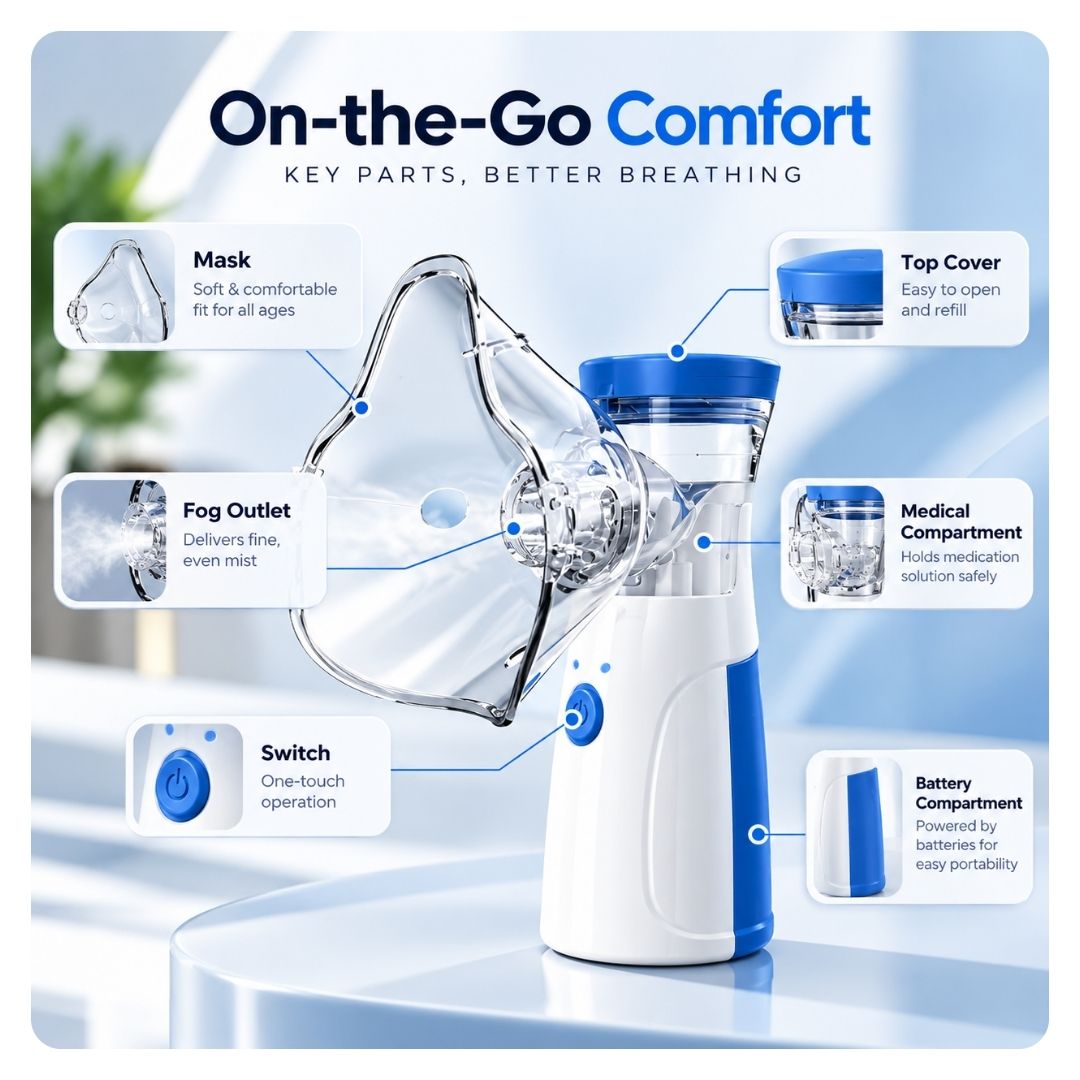 Portable Mesh Nebulizer