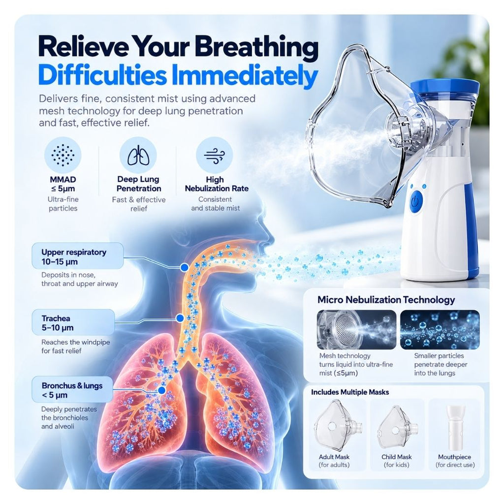 Portable Mesh Nebulizer